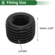 thumbnail image 2 of Accesorios de tubería de acero al carbono y latón Unique Bargains 1/4"NPT tapón hexagonal 10mm Longitud 2 Pcs, 2 of 7