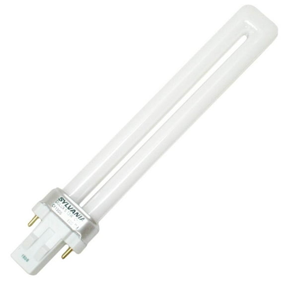 Sylvania 20404 - CF13/DS850/ECO/BL1 Single Tube 2 Pin Base Compact Fluorescent Light Bulb