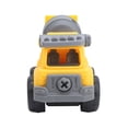 thumbnail image 3 of Modelo de coche, camión de ingeniería de bricolaje, coche de juguete, modelo de coche de ingeniería de juguete, ultra sensible, 3 of 14