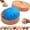 Blue, variant on Glitter Dumpling Squishy with Steamer, Stress & Anxiety Relief Toys