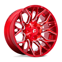 Fuel D771 Twitch 22X10 8X170 -18Et 106.1Cb Candy Red Milled Wheel