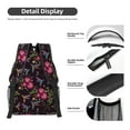 thumbnail image 4 of Disketp Flowers And Humming Bird1 Backpack for Women and Men, Lightweight Laptop Book Bag, Backpack for College -One Size, 4 of 6