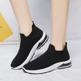 thumbnail image 1 of Zapatos informales transpirables de malla de primavera con cordones, zapatos deportivos de punto volador para mujer Wmkox8yii  shalkjhdk1141, 1 of 1