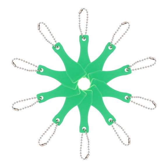 20 Pcs Lottery Scratcher Removable Belts Mini Winch Moisturizing Humidifier Air Bracket Cable Green