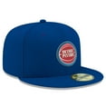 thumbnail image 3 of Men's New Era Royal Detroit Pistons Official Team Color 59FIFTY Fitted Hat, 3 of 5