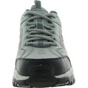 Skechers Energy Afterburn Lace-Up Sneakers, Mens Athletic Shoes with Leather and Mesh Upper