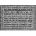 thumbnail image 1 of Ahgly Company Indoor Rectangle Abstract Gray Modern Area Rugs, 5' x 7', 1 of 4