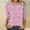 008 Multicolor, variant on Oplxuo Womens 3/4 Length Sleeve Tops Crewneck Casual Plus Size Fall Shirts Loose Fit Three Quarter Sleeve Blouses