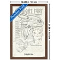 thumbnail image 3 of How To Train Your Dragon (2025) - Toothless Illustration Wall Poster, 14.725" x 22.375" Framed, 3 of 5