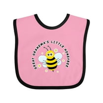 Inktastic Great Grandma's Little Honeybee Boys or Girls Baby Bib