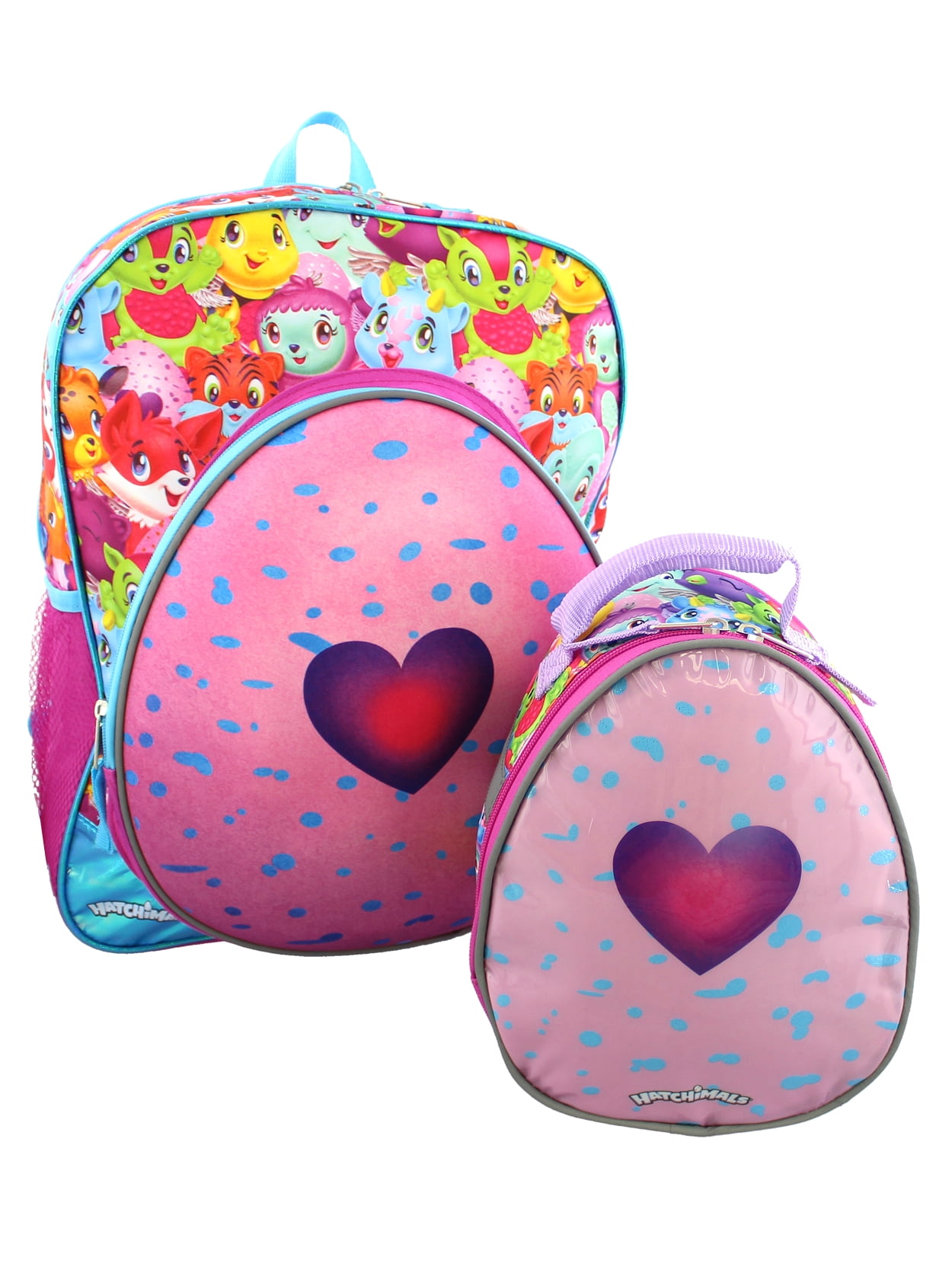girls backpack and lunch box