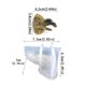 thumbnail image 3 of Wall Hanging Resin Moulds Elephant Silicone Moulds Stereo Epoxy Resin Mould for DIY Craft Valentines Home Decoration, 3 of 4