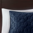 thumbnail image 3 of Gracie Mills Gayle 3-Piece Casual Geometric Velvet Quilt Set - GRACE-11837, 3 of 4