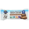 Garden of Life Organic Fit Peanut Butter Chocolate Flavor High Protein Weight Loss Bar, 1.94 oz