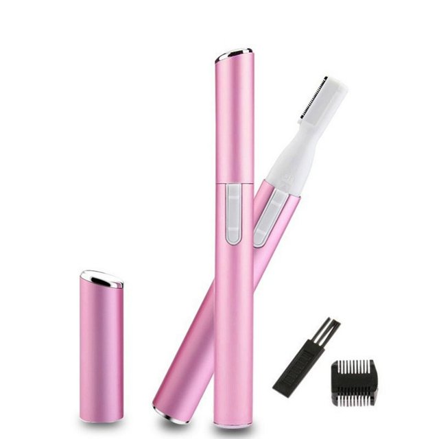EIMELI Eyebrow Razor Electric Eyebrow Trimmer Face Razors for Women Multi-Function Portable Design Razors for Women Pink