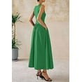 thumbnail image 3 of PRETTYGARDEN Women Maxi Dresses Summer Casual Sleeveless Patchwork Knit Tank Dress Flowy Beach Sundress Long Dress, 3 of 8