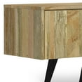 thumbnail image 6 of Simpli Home Lowry 72 inch Wide Solid Wood TV Stand in Natural For TVs up to 80 inches, 6 of 9