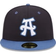 thumbnail image 2 of Men's New Era Navy Asheville Tourists Authentic Collection 59FIFTY Fitted Hat, 2 of 6