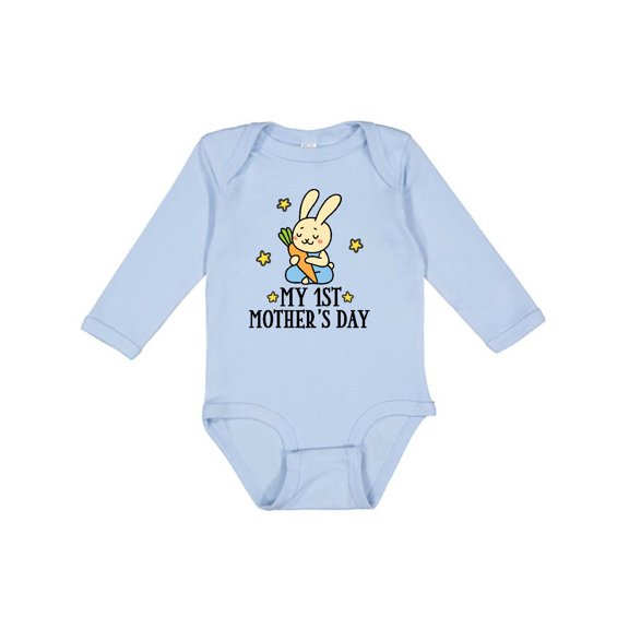 Inktastic My 1st Mothers Day Boys Boys Long Sleeve Baby Bodysuit