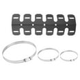 thumbnail image 4 of LAFGUR Motorcycle Exhaust Muffler Pipe Protective Cover Exhaust Heat Shield Guard Short, 4 of 8