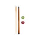 thumbnail image 2 of ASKA Brown 42" Short Pool Cue - 13.5 oz, Maple Shaft, 13mm Tip, Wrapless, 2 of 5