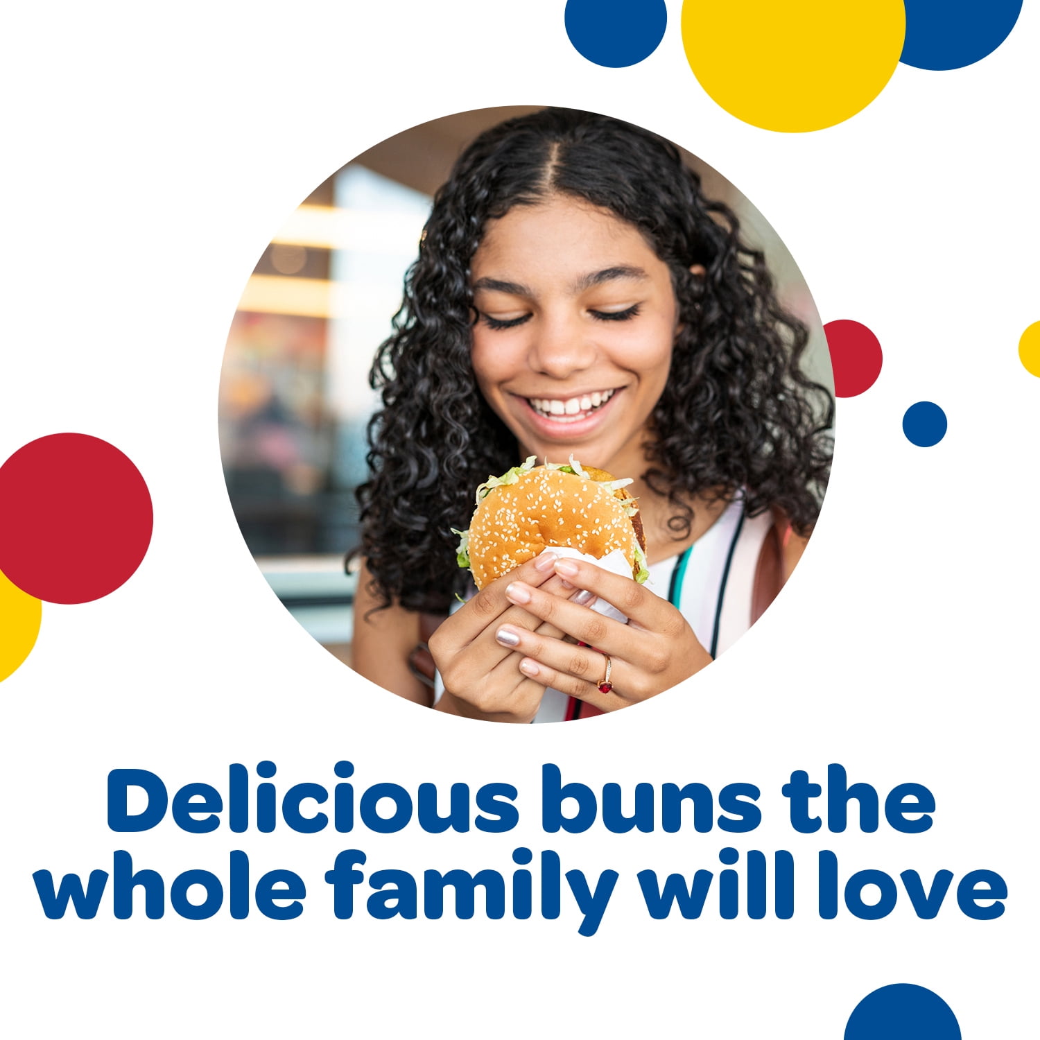 Wonder Bread Jumbo Seeded Hamburger Buns, Sesame Seed White Bread Rolls, 8 Ct, Shelf-Stable