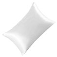 thumbnail image 1 of Toystoory Funda de almohada de diseño simple para el hogar, dormitorio, apartamento, hotel, funda de almohada, funda de almohada de cama de color sólido Juegos de cama blanco Toystoory HA000545-02B, 1 of 6