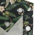 thumbnail image 4 of Ambesonne Floral Grommet Curtain, Blooming Wild Durian Flowers, 50"x96", Forest Green Peach, 4 of 5