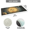 thumbnail image 3 of Dreamtimes Mysterious Sun Kitchen Mat 20"x39", Non Skid Kitchen Runner Rug Absorbent Resist Dirt Kitchen Floor Mat Comfort Standing Mat for Kitchen, Floor, Office, Sink, Laundry, 3 of 6