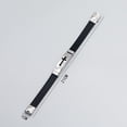 thumbnail image 2 of Men's Fashion Casual Stainless Steel Cross Shelf Bracelet, 2 of 2