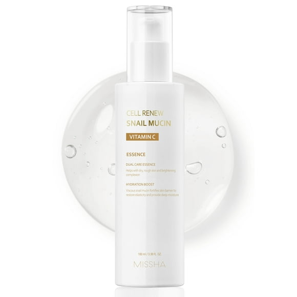 Sérum MISSHA Cell Renew Snail Mucin Vitamina C, 100 ml