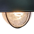 thumbnail image 3 of Vaxcel Harwich 1 Light Black Coastal Barn Dome Outdoor Wall Lantern Clear Glass, 3 of 5