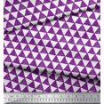 thumbnail image 3 of Soimoi Crepe Silk Fabric Geometric Block Decor Fabric Printed Yard 42 Inch Wide, 3 of 3
