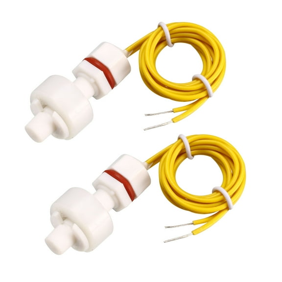 2pcs Float Switch M8 37mm Fish Tank Vertical Liquid Water Level Control Sensor
