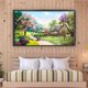 thumbnail image 3 of Kit Punto Cruz Con Flores Primavera Cuentas Bordado Parcial 9CT 86x48cm, 3 of 9