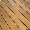 thumbnail image 4 of Greemotion Mackay 35.5"W Outdoor Patio Teak Wood Dining Table in Natural, 4 of 6