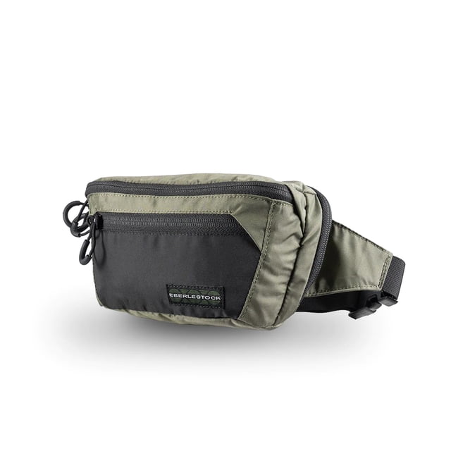 Eberlestock Bando Bag - Riñonera táctica para hombre con cinturón ajustable, bolsillos con cremallera, riñonera compacta y ligera, bolsa de cadera diaria para viajes al aire libre, correr, cazar, verd
