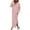 A-Pink, variant on Palazzo Pants for Women Elastic High Waist Boho Beach Wide Leg Pants Baggy Flowy Casual Pants Trousers with Pockets