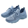thumbnail image 4 of Fsqjgq Chaussures à Plateforme pour Femmes Chaussures de Course en Maille à Lacets Espadrilles pour Femmes Espadrilles de Sport d'Extérieur Décontractées et Stylées, 4 of 6