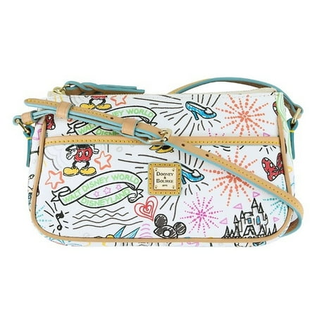 Small Pouchette - Disney Parks Disney Characters Sketch Pouchette Bag by Dooney & Bourke New with Tag