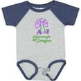 thumbnail image 3 of Inktastic Mommy's Lil' Dragon Boys or Girls Baby Bodysuit, 3 of 5