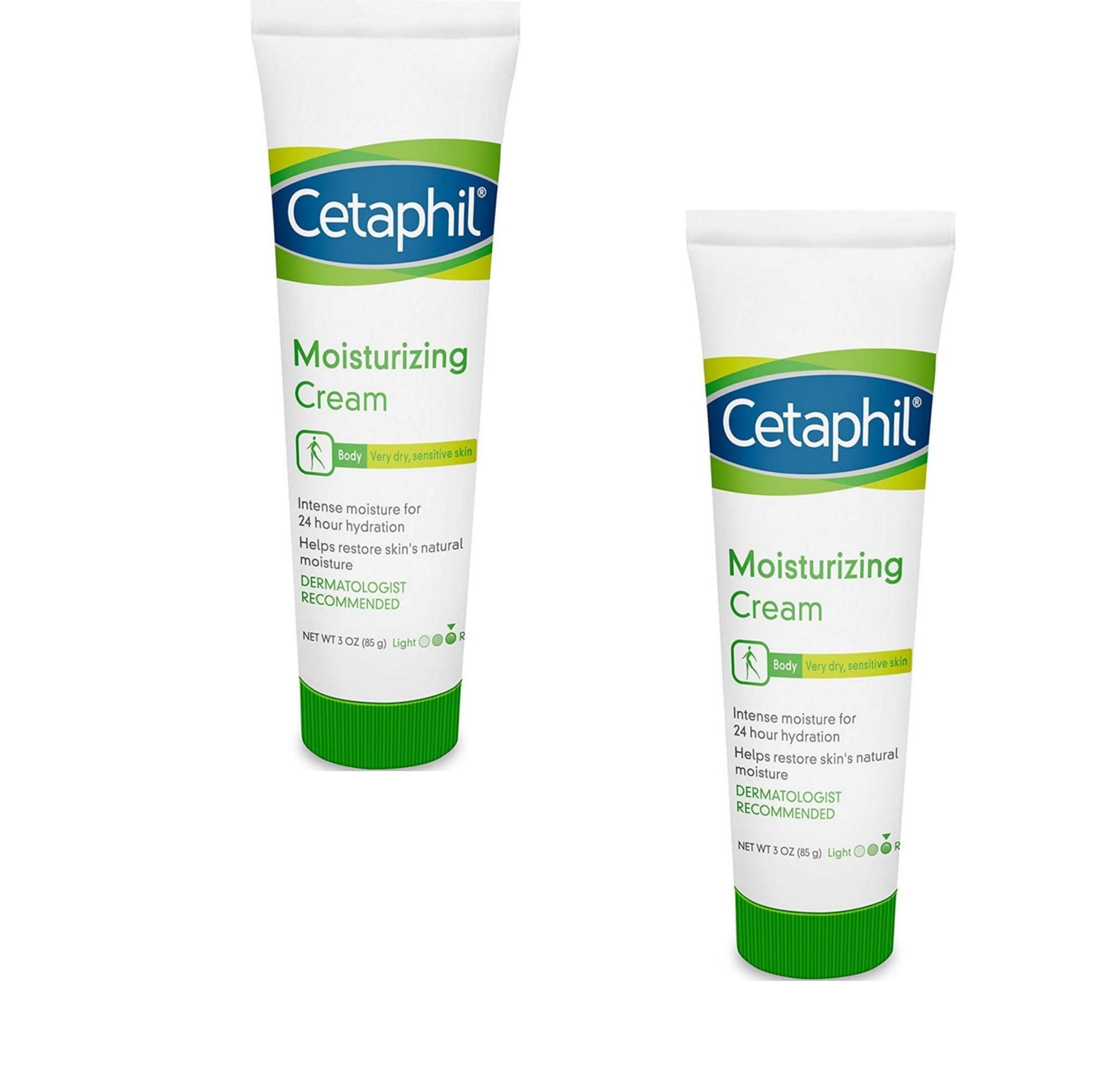 Cetaphil Moisturizing Cream 3 oz (2 Pack)