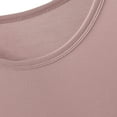 thumbnail image 6 of BLVB Womens Modal Sleep Shirts Comfy Loose Pajama Tops Round Neck Solid Color Short Sleeve Lounge Tee Shirts, 6 of 6