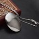 thumbnail image 4 of Dainty Necklace for Women,Unisex Fashion Silver Plated Alloy Carving Locket Pendant Chain Necklace Jewelry, 4 of 4