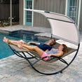 thumbnail image 4 of Double Chaise Rocker - Aluminum, 4 of 5