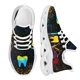thumbnail image 1 of Zapatos planos de plataforma ligeros para mujer, de nuevo estilo, con diseño de cielo estrellado y dental oscuro, zapatillas de malla para mujer, 1 of 6
