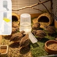 thumbnail image 7 of Quail Water Feeder,Automatic Cage Drinker | Anti Drowning Design Small Bird Button Quail Water Feeder | Easy to Install | Outdoor Farm Feeding,5.12x3.27x2.48 Inch, 7 of 7