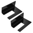 thumbnail image 3 of Troglfold skateboard shelf 1 Set Wall Mount Skateboard Bracket Acrylic Hanger Holder for Skateboard Sturdy Skateboard Hanger,3.94"X2.36"X1.38", 3 of 11