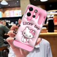 thumbnail image 3 of Clear Phone Case For Infinix NOTE 10 11 12 30 30i SMART 4 5 6 7 ZERO CAMON 19 20 PRO Case Funda Anime Hello K-kitty K-Kuromi, 3 of 5