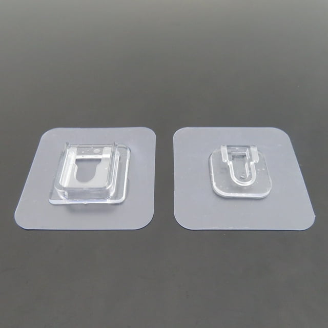 Hebilla adhesiva sin dejar rastro, pegatina de tablero sin clavos, pegatina de pared resistente, hebilla adhesiva de doble cara